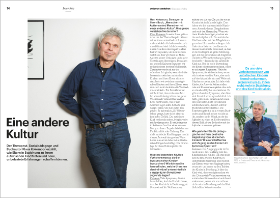 Innenseite Magazin